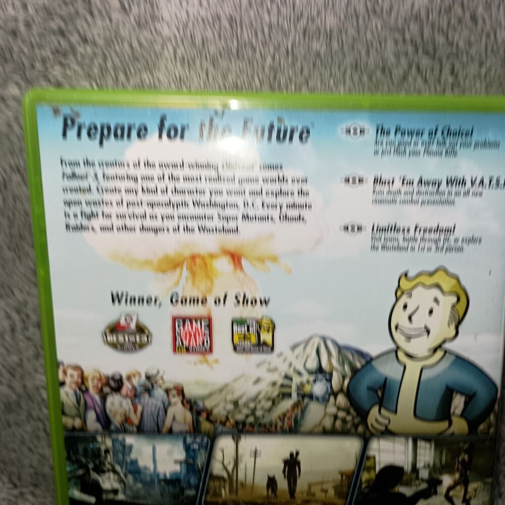 Fallout 3 Xbox 360 Complete In Box CIB With Manual Tested And Working Read - Picture 4 of 16